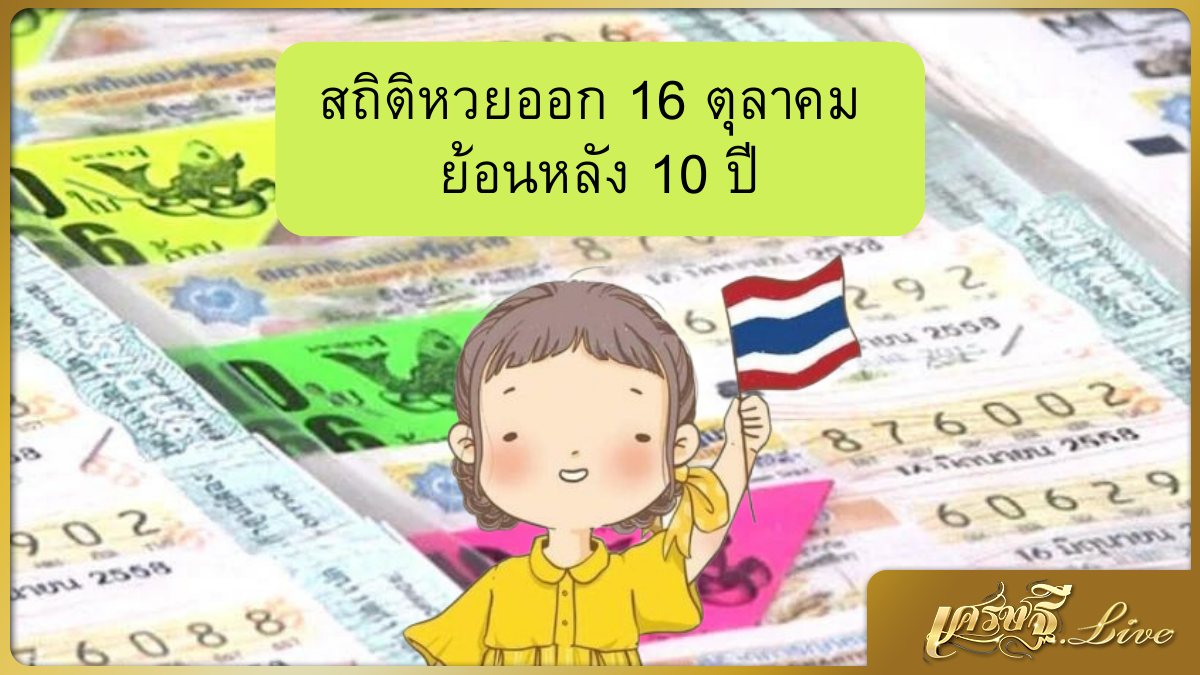 สถิติหวยออก 16 ตุลาคม